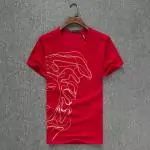 versace cotton classic medusa sequin t-shirt v218 red